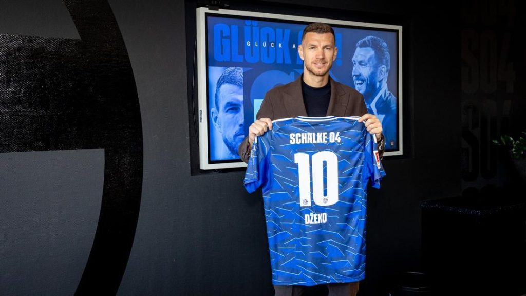 Dzeko Balik Ke Jerman Perkuat Schalke 04 Di Bundesliga 2
