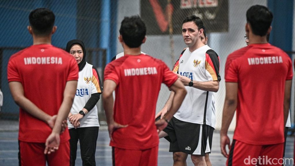Piala Asia Futsal 2026 Hector Souto Targetkan Indonesia Tembus Perempatfinal
