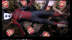 Meme Kocak Spurs Imbangi City Jadi Bestie Dadakan Arsenal