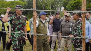 Instruksi Prabowo Pagar 138 Km Tn Way Kambas Mulai Dibangun