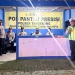 Cegah Gangguan Kamtibmas Polisi Siagakan 22 Pos Pantau Di Kota Tangerang