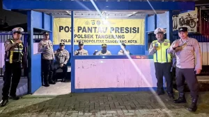 Cegah Gangguan Kamtibmas Polisi Siagakan 22 Pos Pantau Di Kota Tangerang