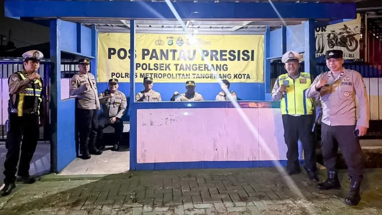 Cegah Gangguan Kamtibmas Polisi Siagakan 22 Pos Pantau Di Kota Tangerang