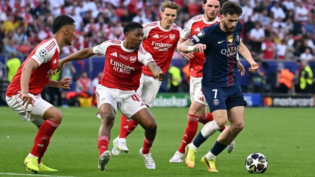 Final Ucl Psg Vs Arsenal Imbang 1 1 Laga Lanjut Ke Extra Time