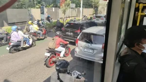Kepadatan Ekstrem Lumpuhkan Arteri Pancoran Menuju Semanggi Di Pagi Hari