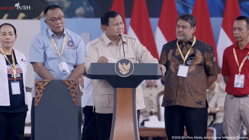 Prabowo Di May Day Saya Jadi Presiden Karena Kaum Buruh Tani Dan Nelayan